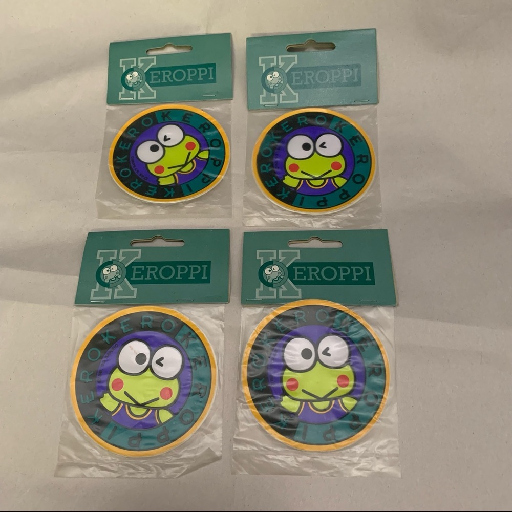 4 x Sanrio keroppi vintage 1993